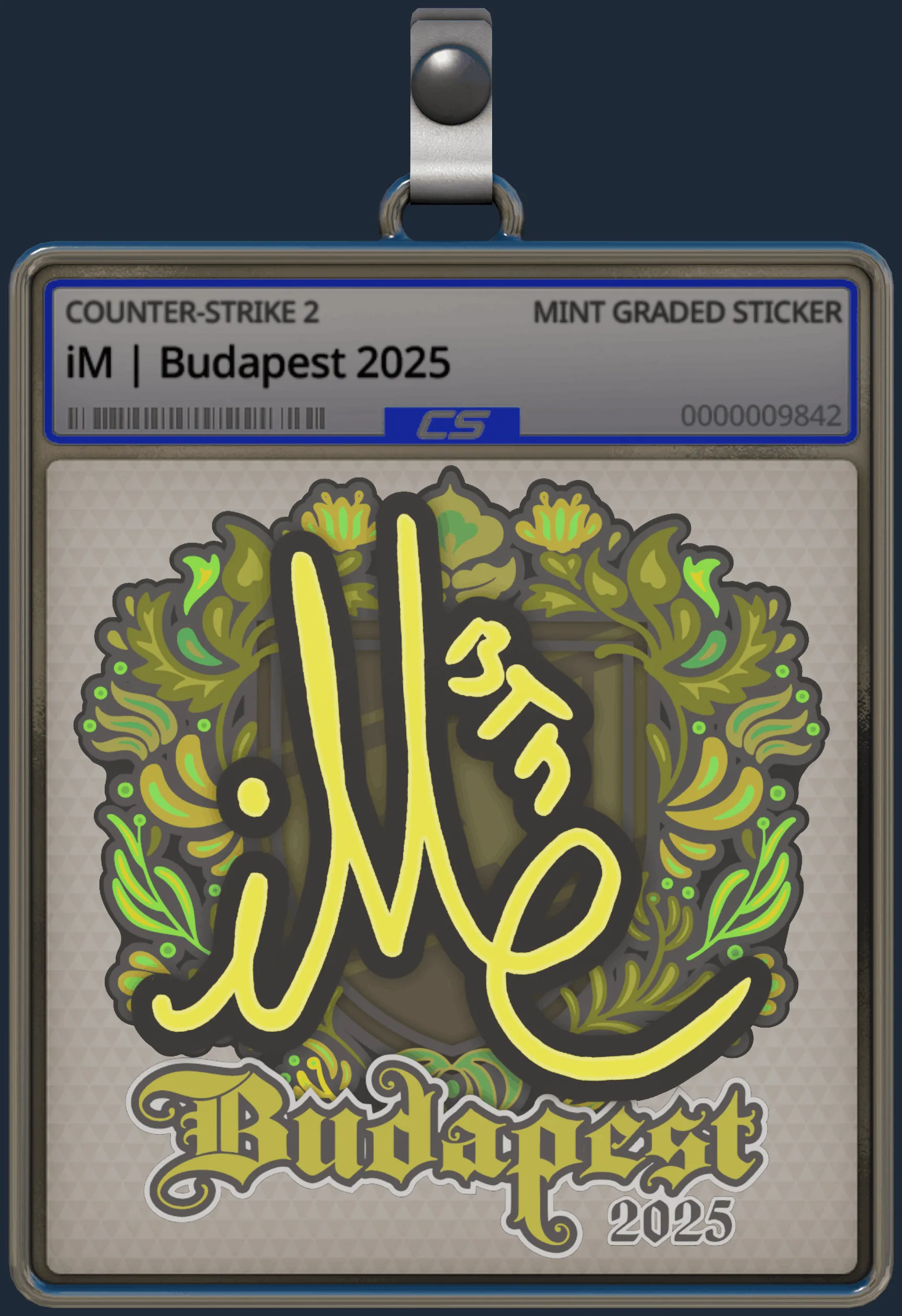 Sticker | iM | Budapest 2025 Sticker | iM | Budapest 2025