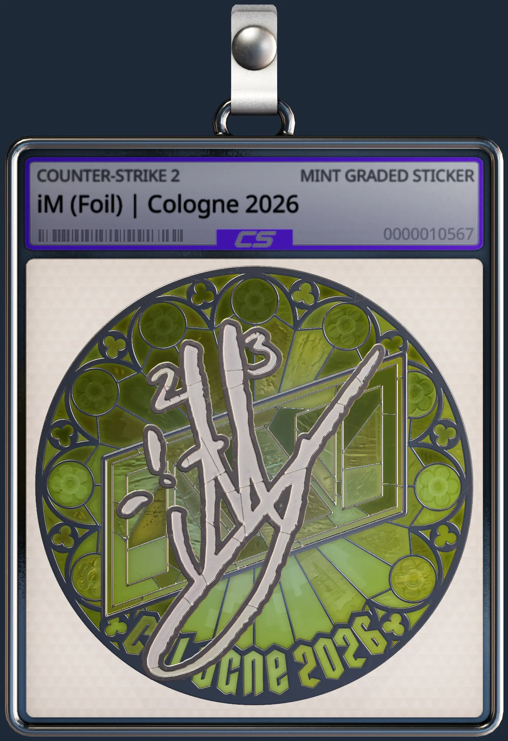 Sticker | iM (Foil) | Cologne 2026