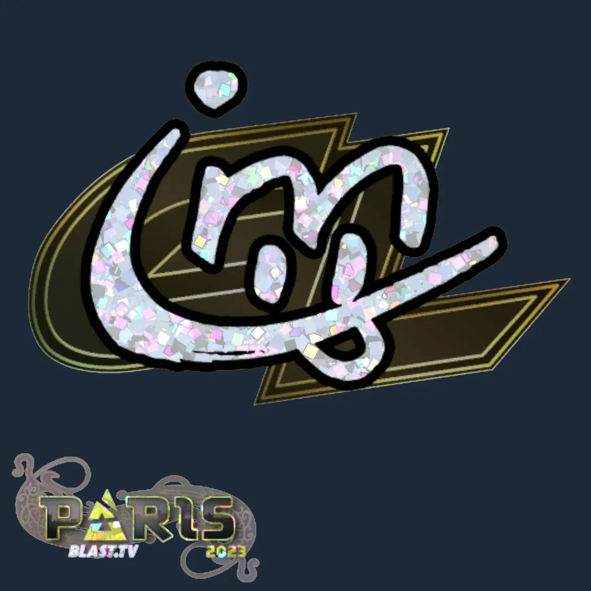 Sticker | iM (Glitter) | Paris 2023