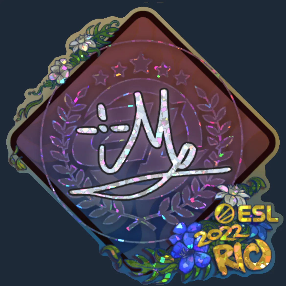Sticker | iM (Glitter) | Rio 2022