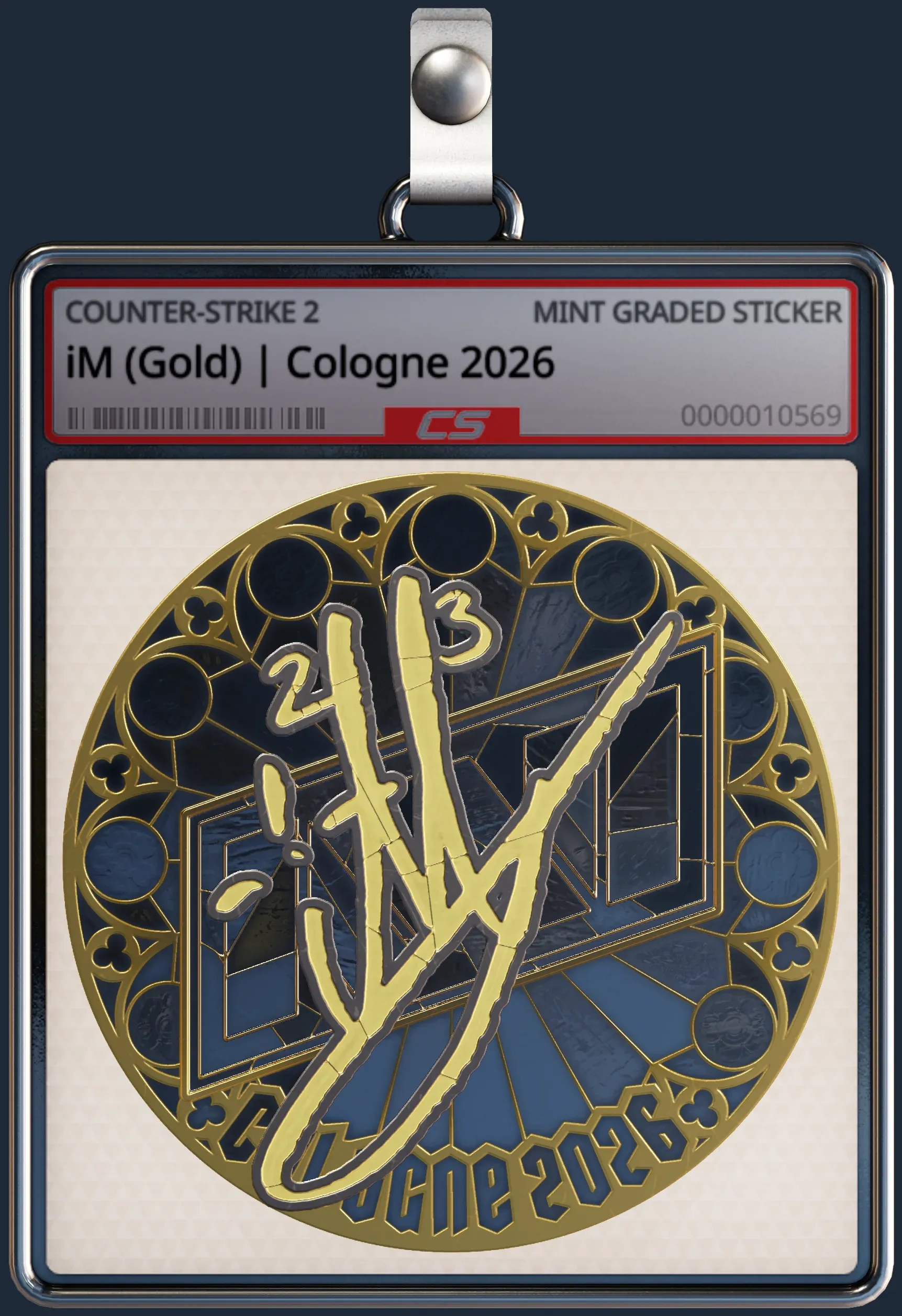 Sticker | iM (Gold) | Cologne 2026
