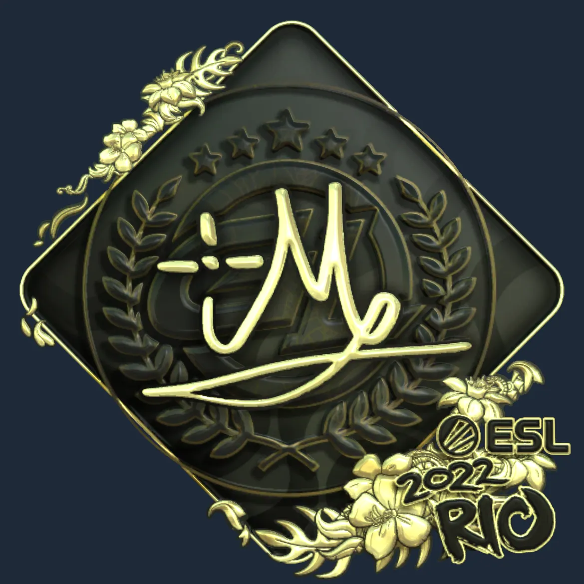 Sticker | iM (Gold) | Rio 2022