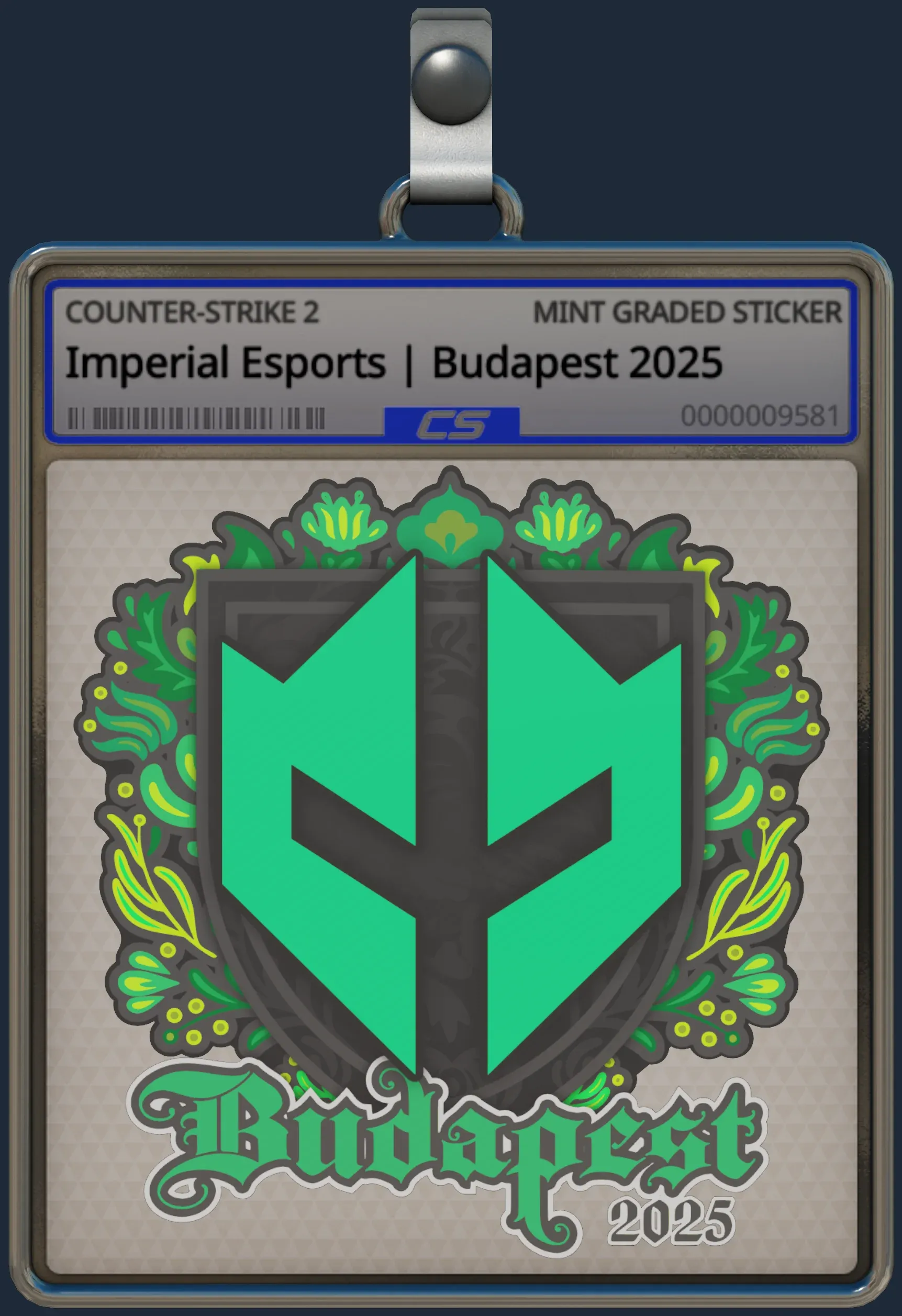 Sticker | Imperial Esports | Budapest 2025