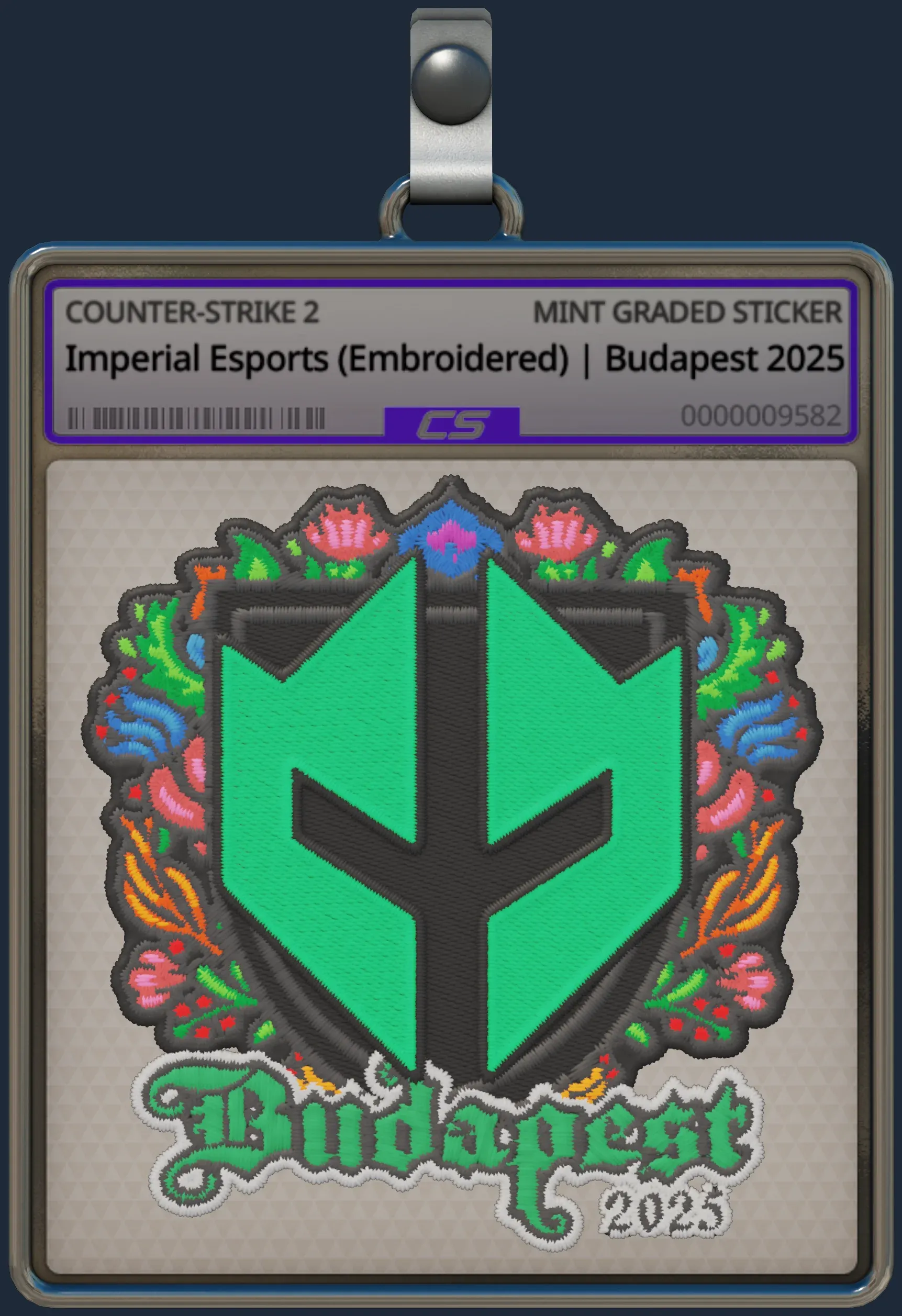 Sticker | Imperial Esports (Embroidered) | Budapest 2025
