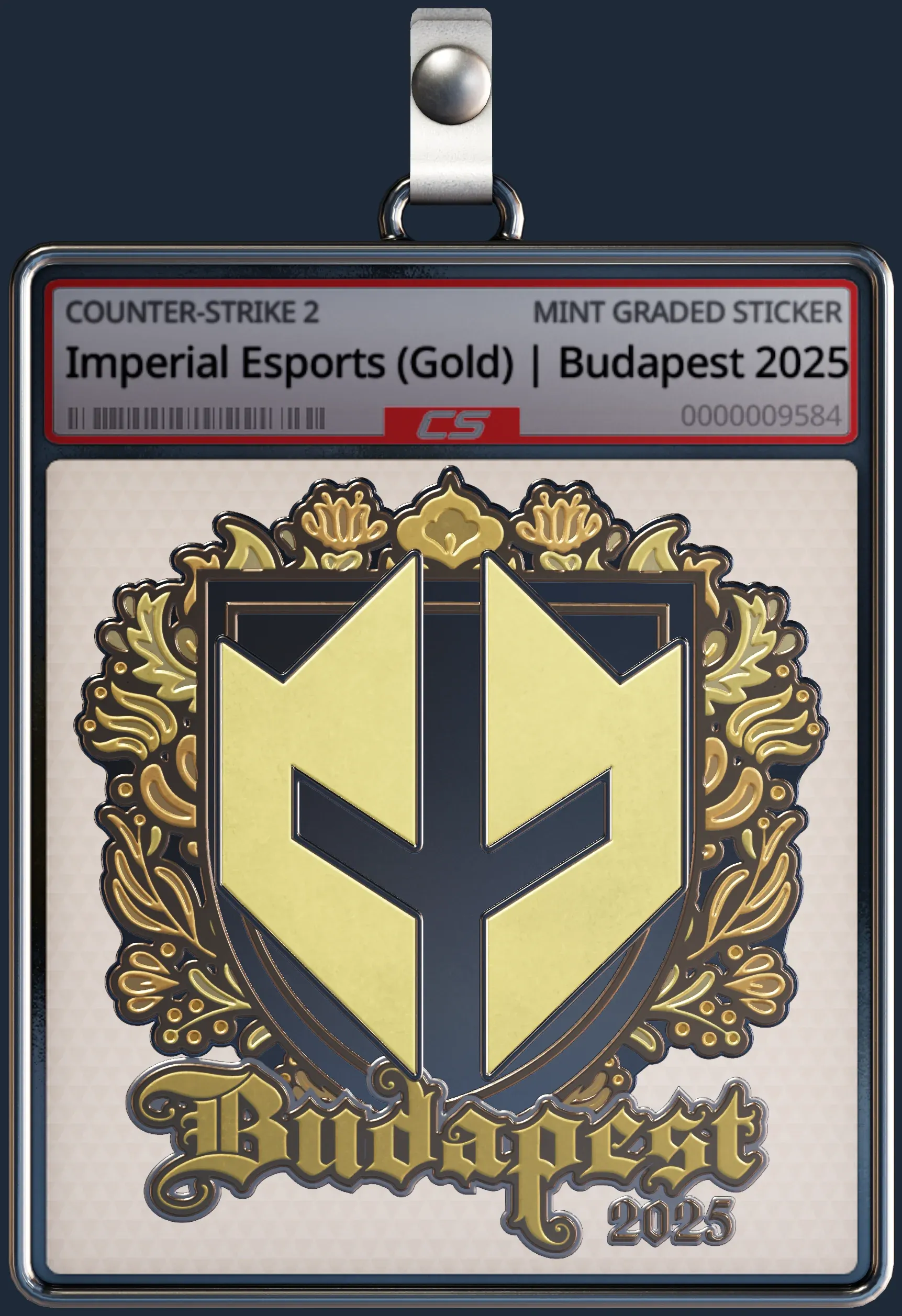 Sticker | Imperial Esports (Gold) | Budapest 2025