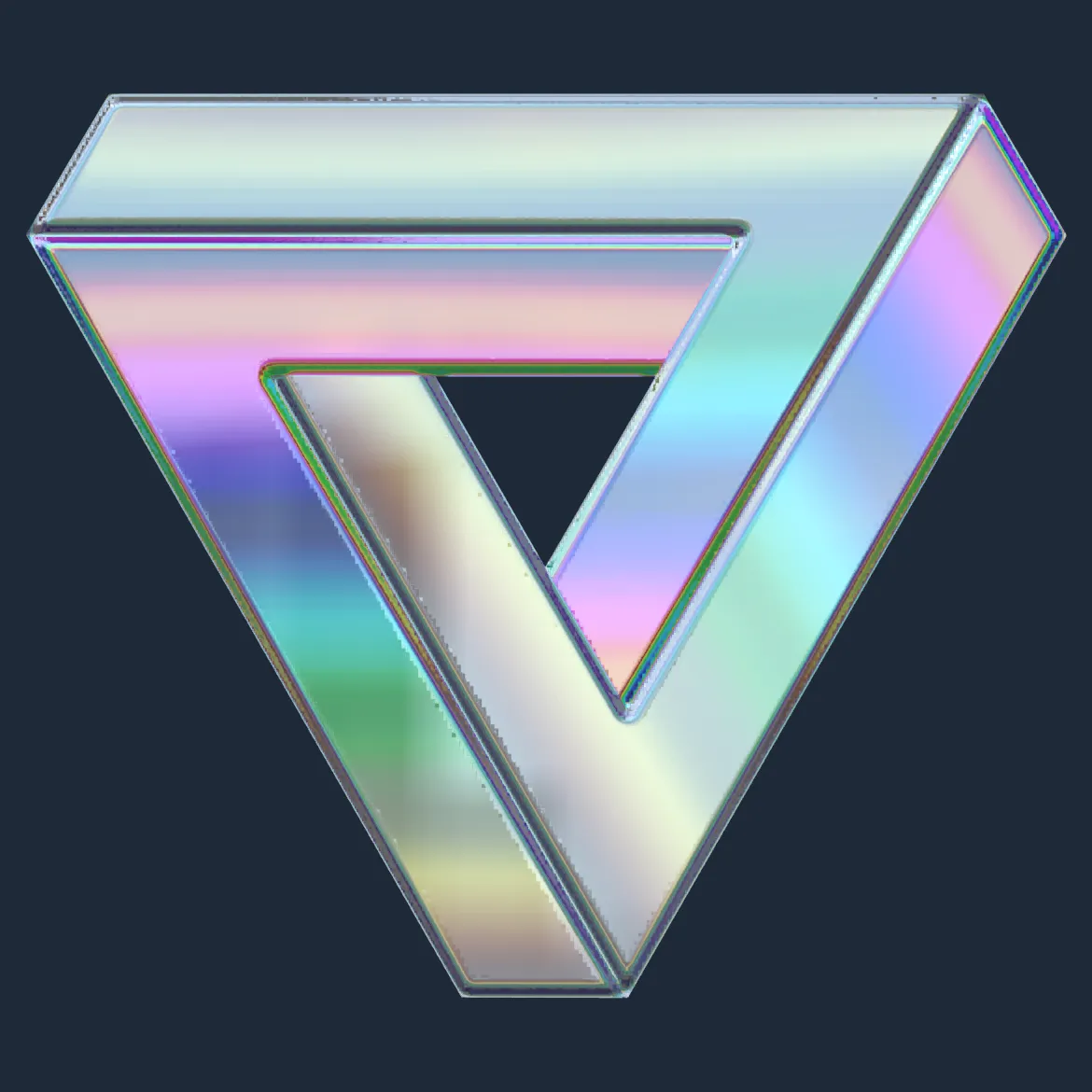Sticker | Infinite Triangle (Holo)