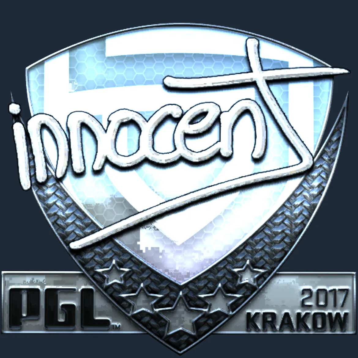 Sticker | innocent (Foil) | Krakow 2017