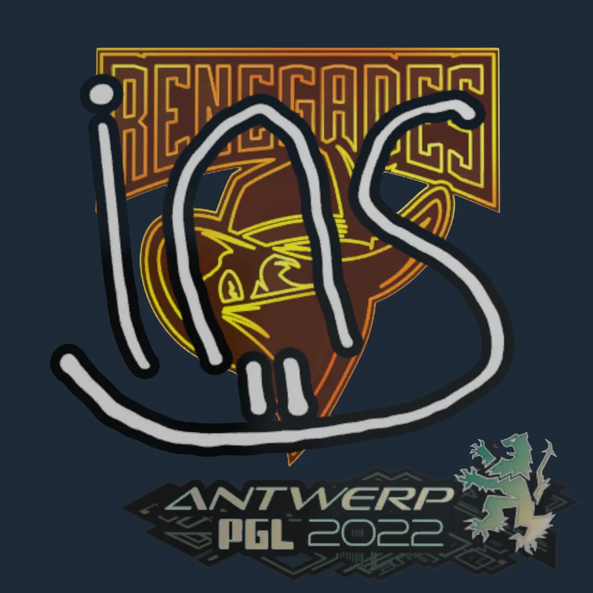 Sticker | ins | Antwerp 2022