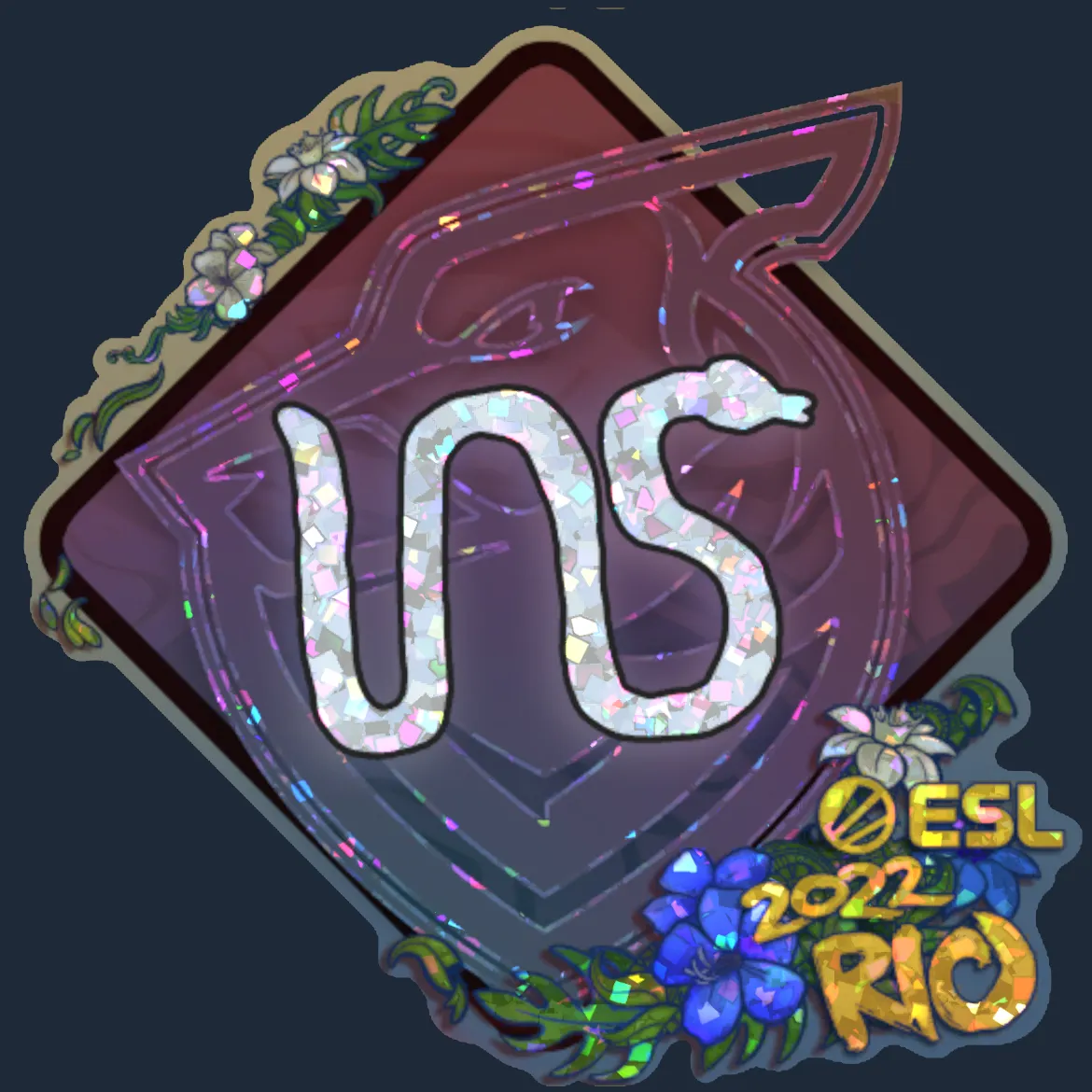Sticker | INS (Glitter) | Rio 2022