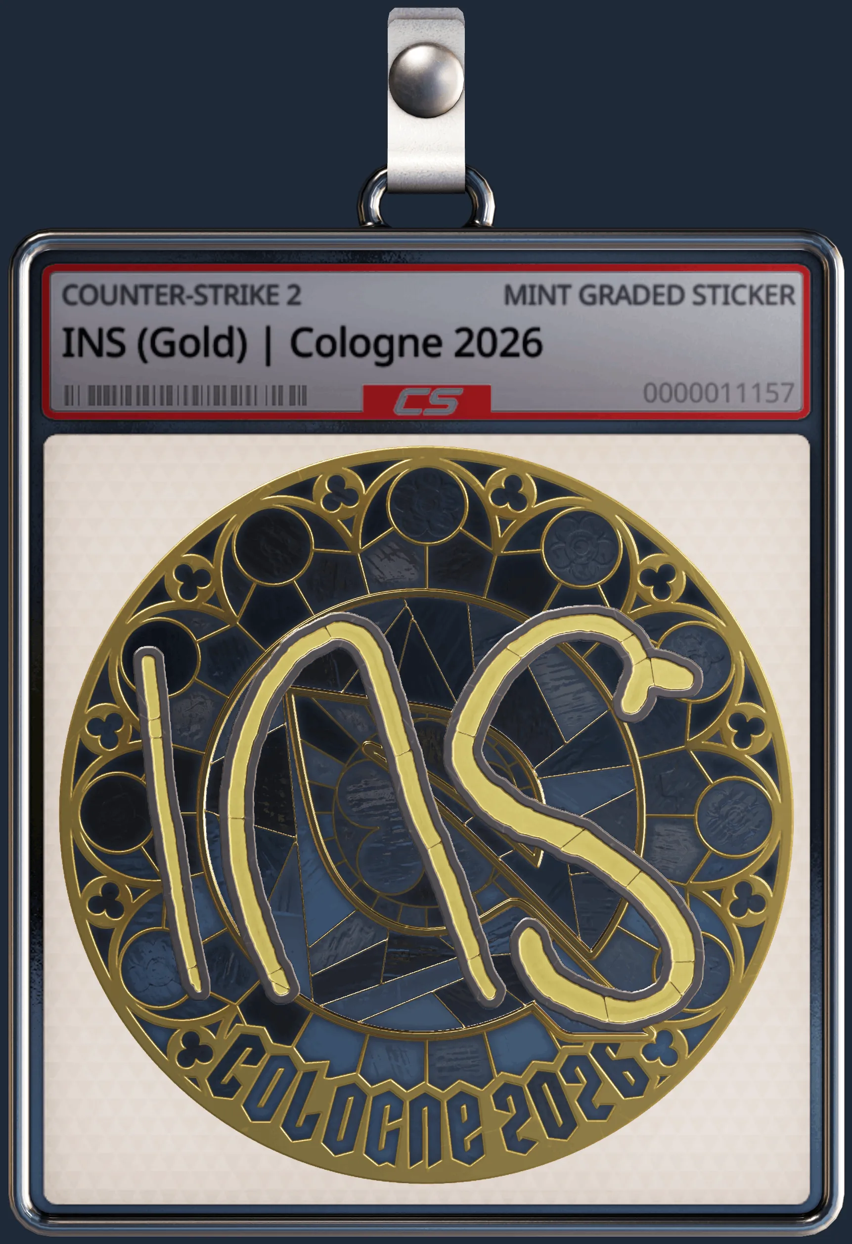 Sticker | INS (Gold) | Cologne 2026