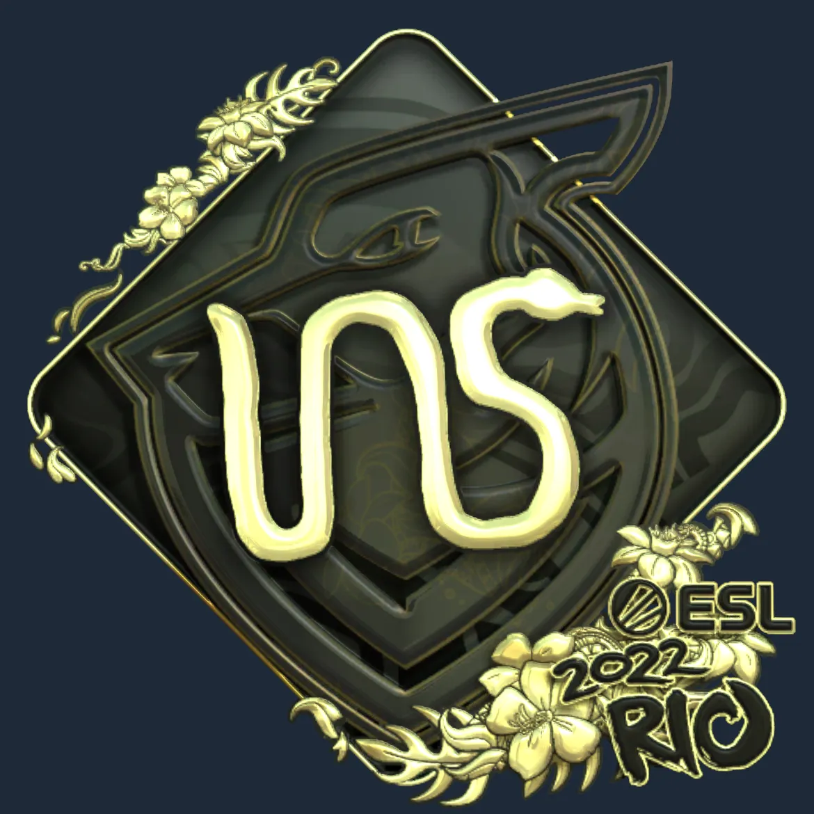 Sticker | INS (Gold) | Rio 2022