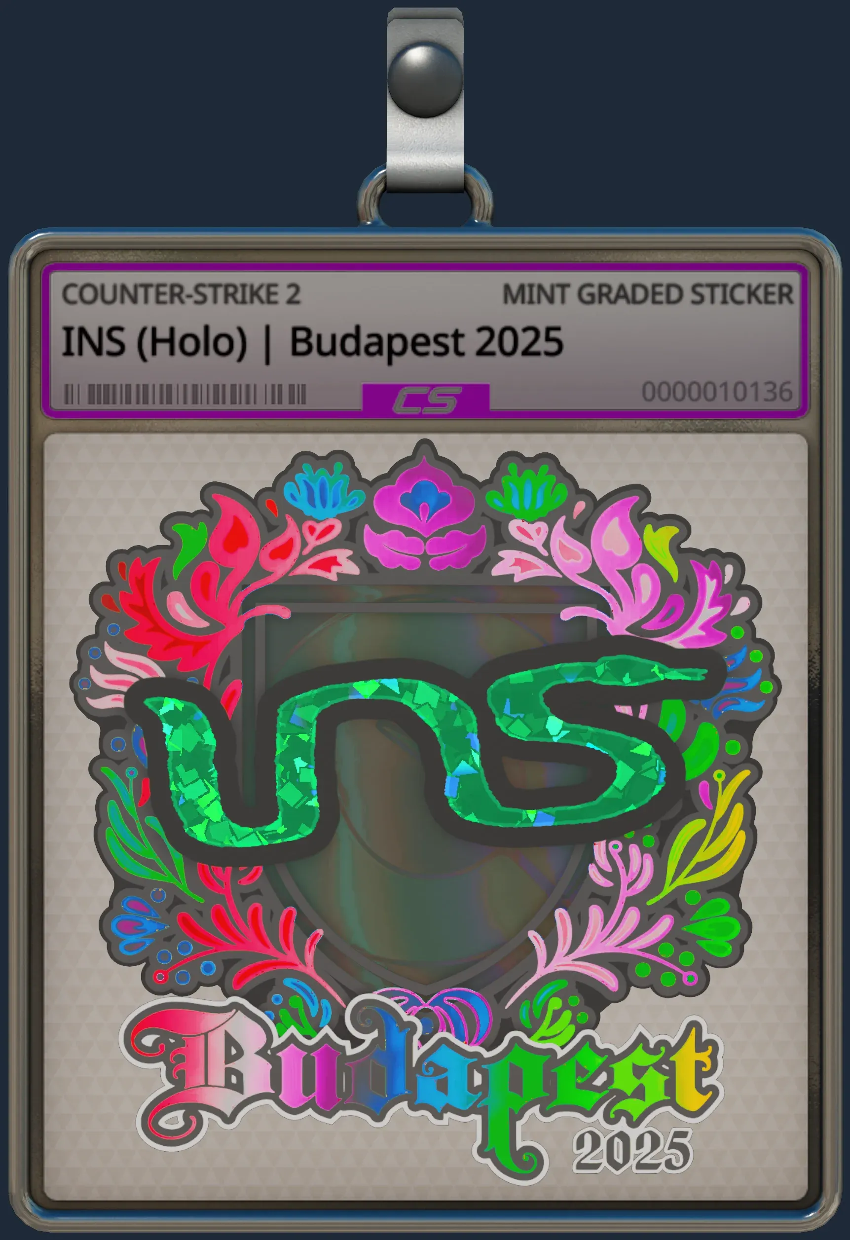 Sticker | INS (Holo) | Budapest 2025