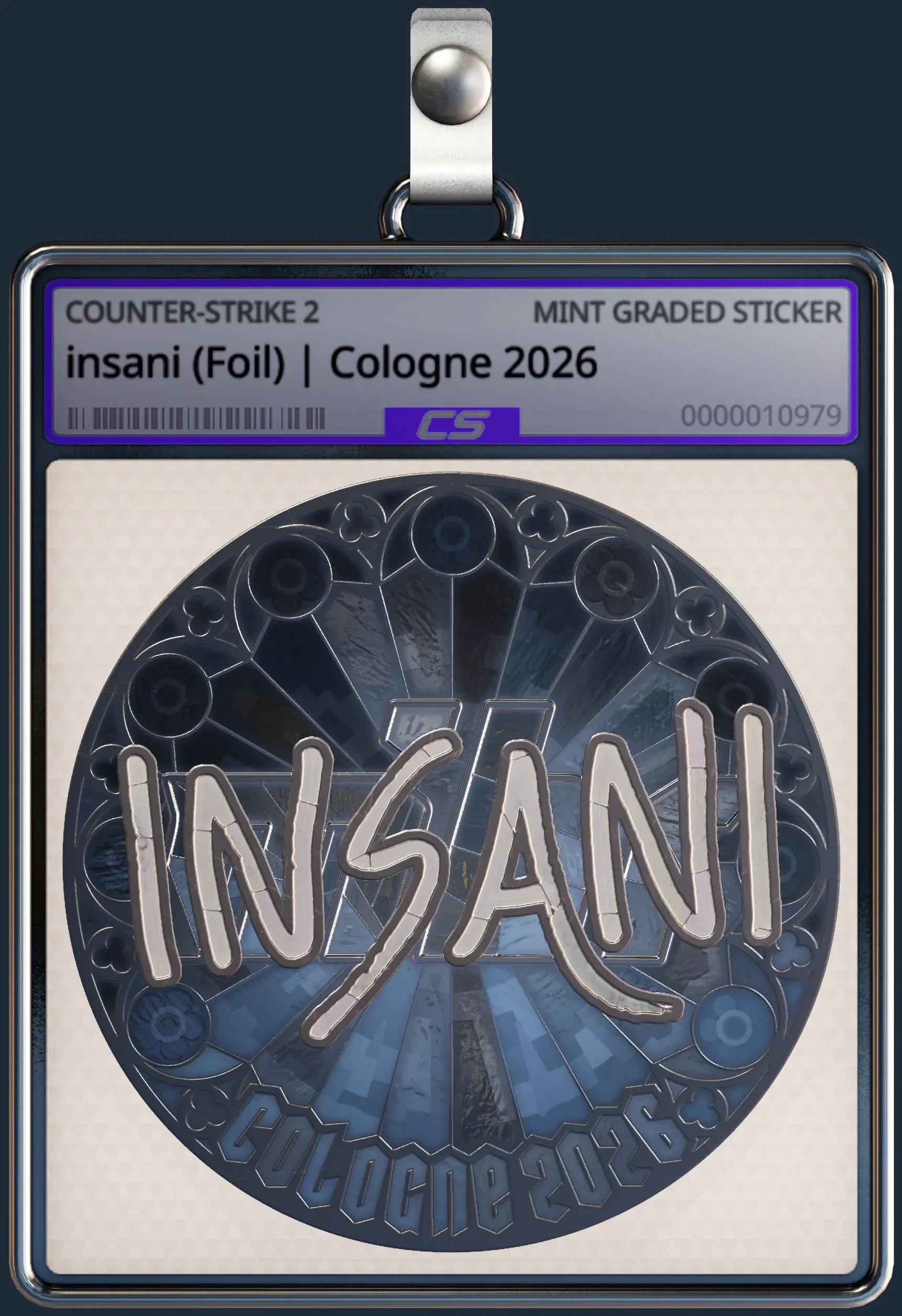 Sticker | insani (Foil) | Cologne 2026 Sticker | insani (Foil) | Cologne 2026