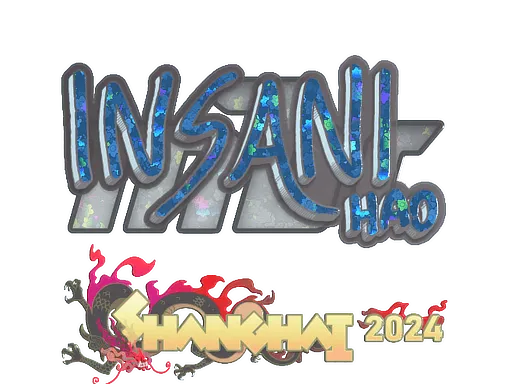 Sticker | insani (Glitter) | Shanghai 2024