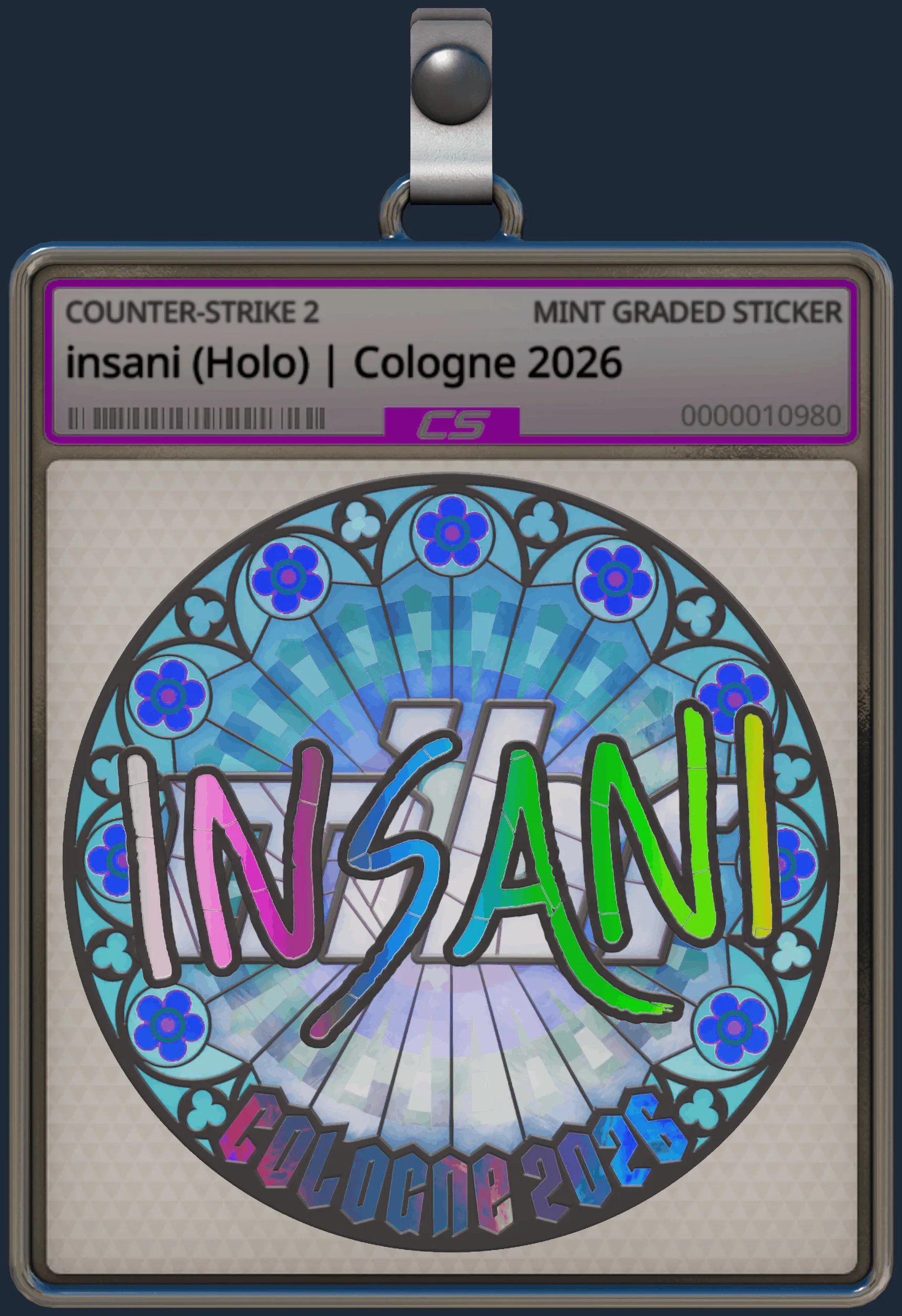 Sticker | insani (Holo) | Cologne 2026