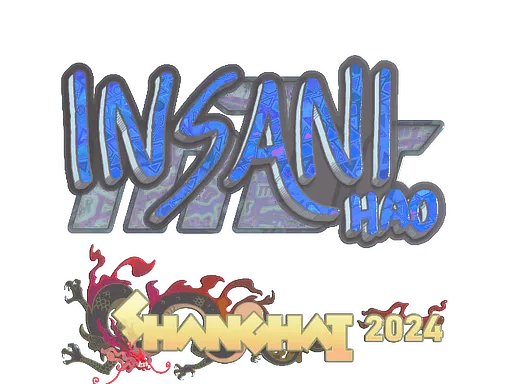Sticker | insani (Holo) | Shanghai 2024
