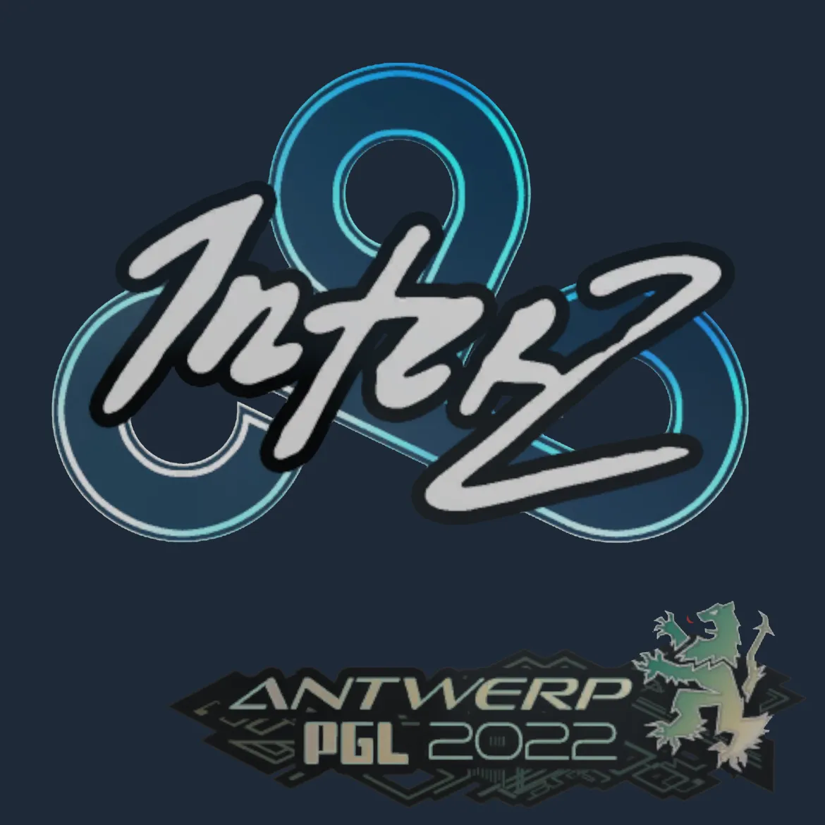 Sticker | interz | Antwerp 2022