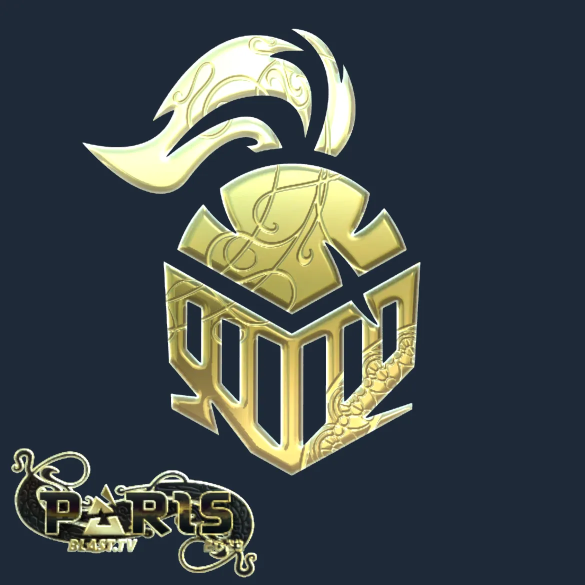 Sticker | Into The Breach (Gold) | Paris 2023