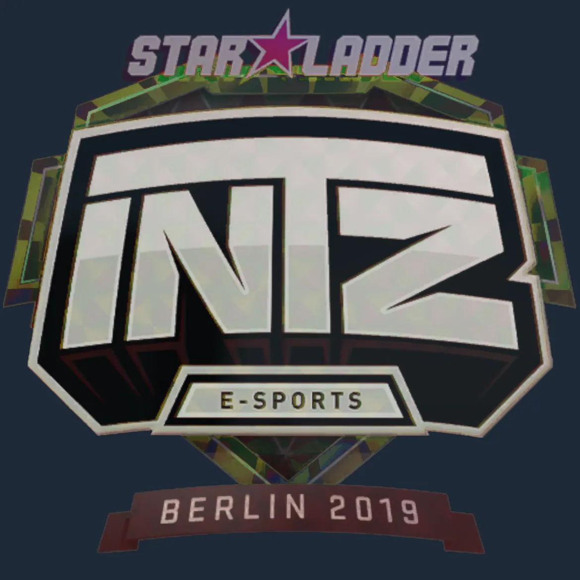 Sticker | INTZ E-SPORTS CLUB (Holo) | Berlin 2019