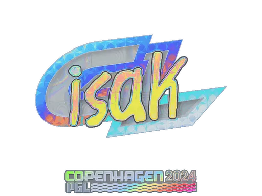 Sticker | isak (Holo) | Copenhagen 2024
