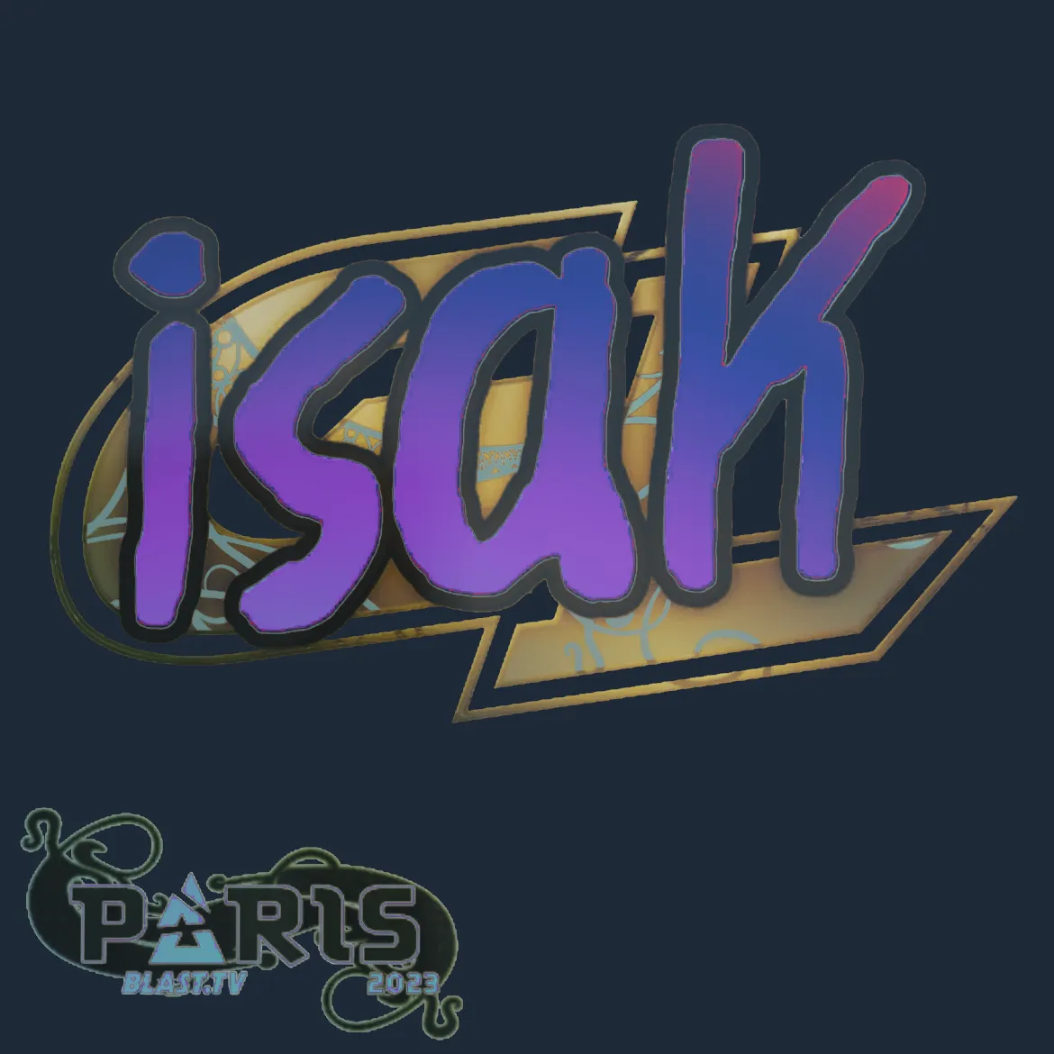 Sticker | isak (Holo) | Paris 2023