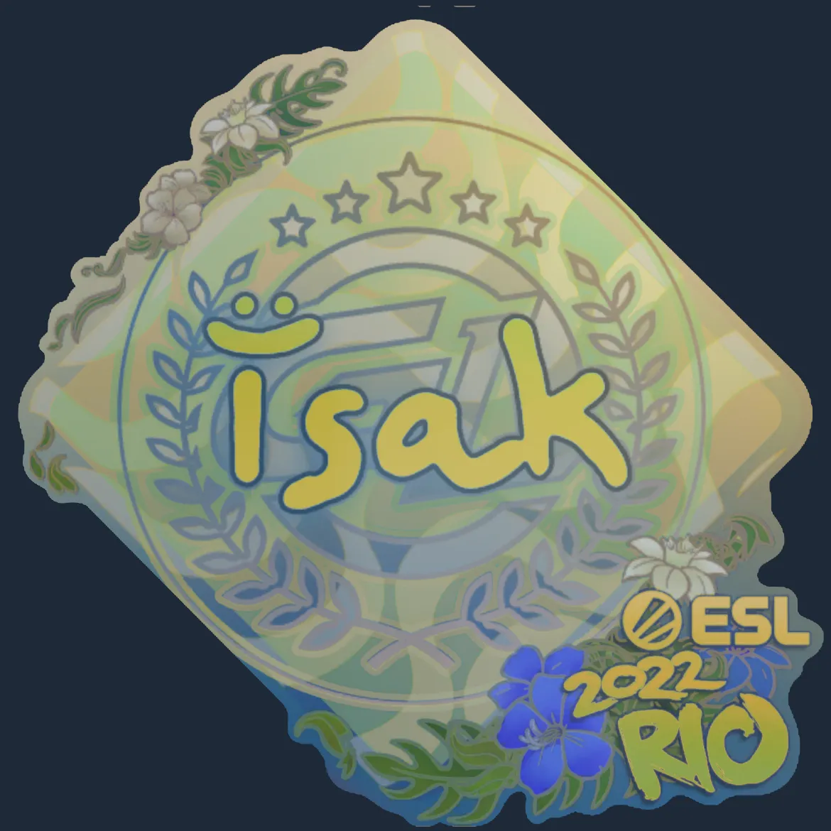 Sticker | isak (Holo) | Rio 2022