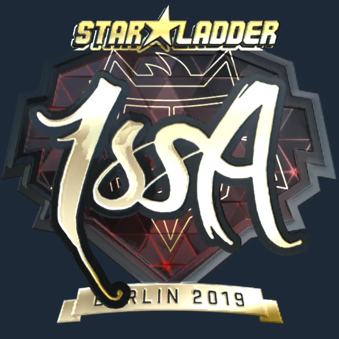 Sticker | ISSAA (Gold) | Berlin 2019