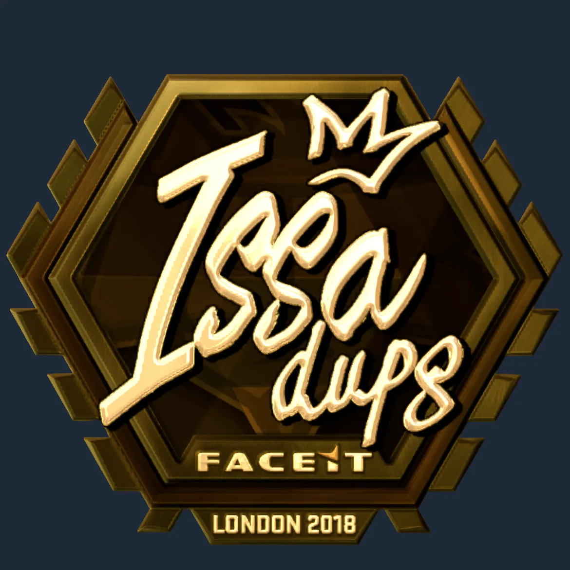 Sticker | ISSAA (Gold) | London 2018
