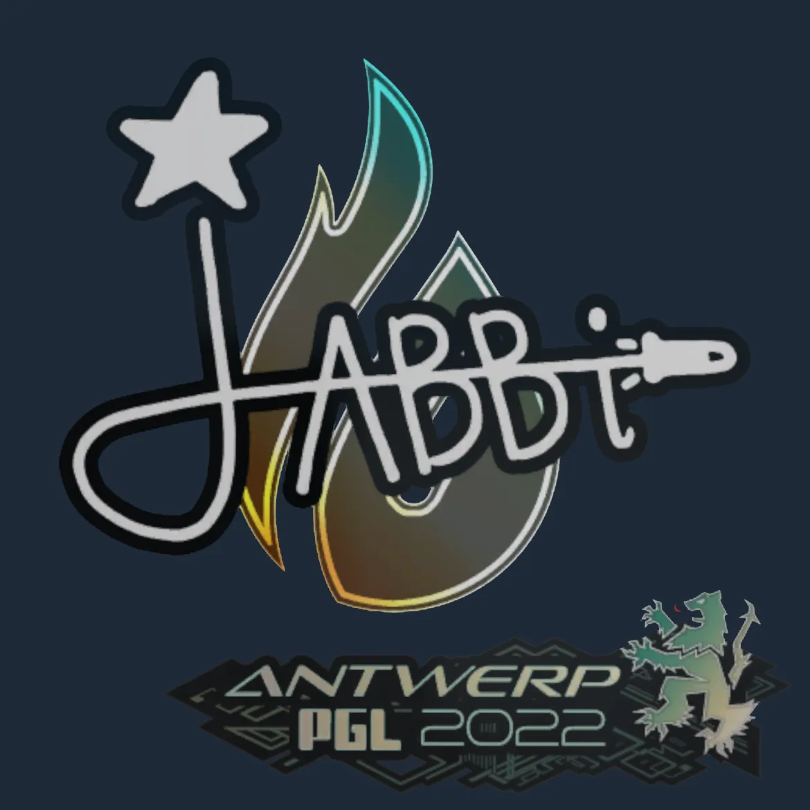 Sticker | jabbi | Antwerp 2022