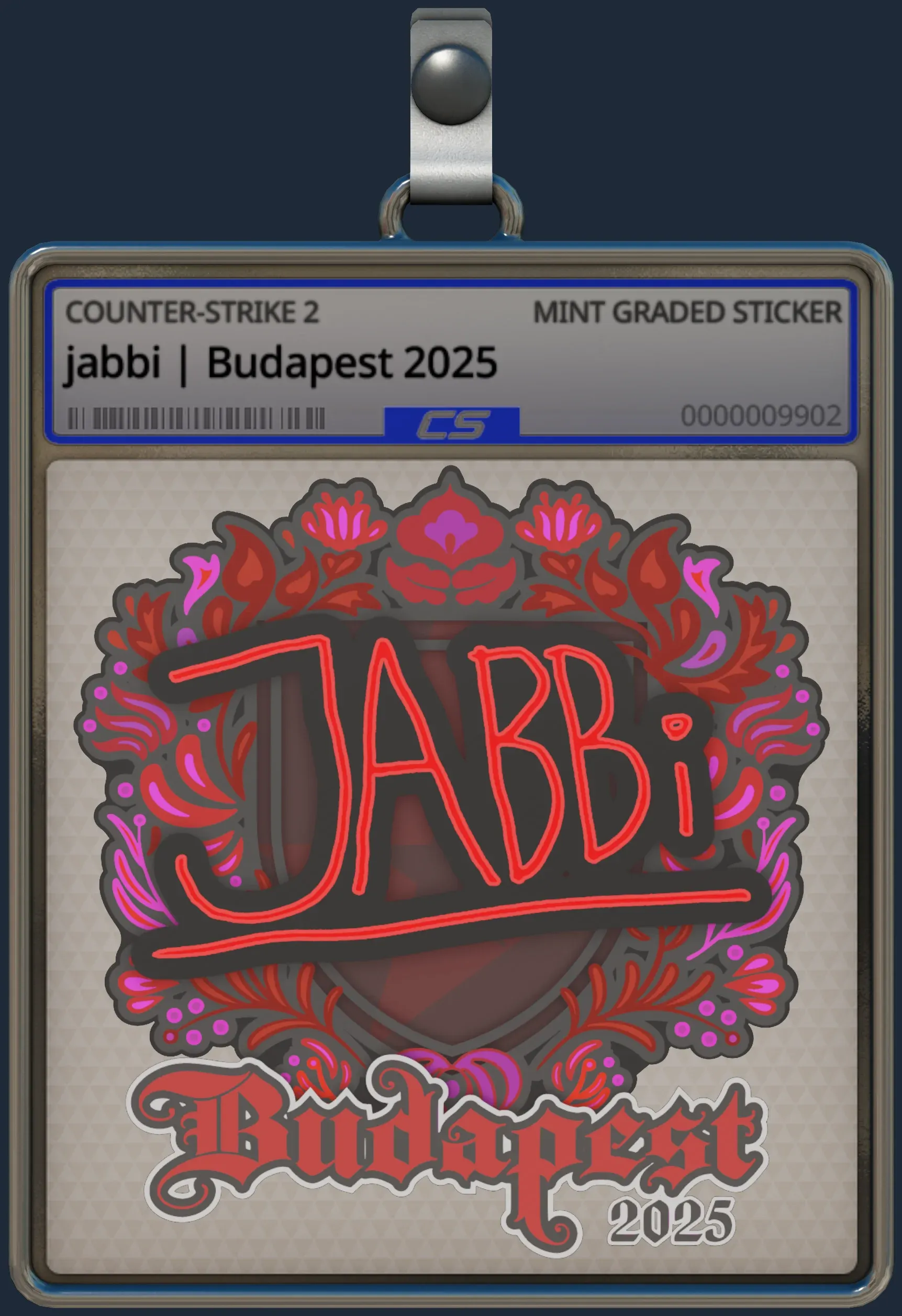 Sticker | jabbi | Budapest 2025 Sticker | jabbi | Budapest 2025