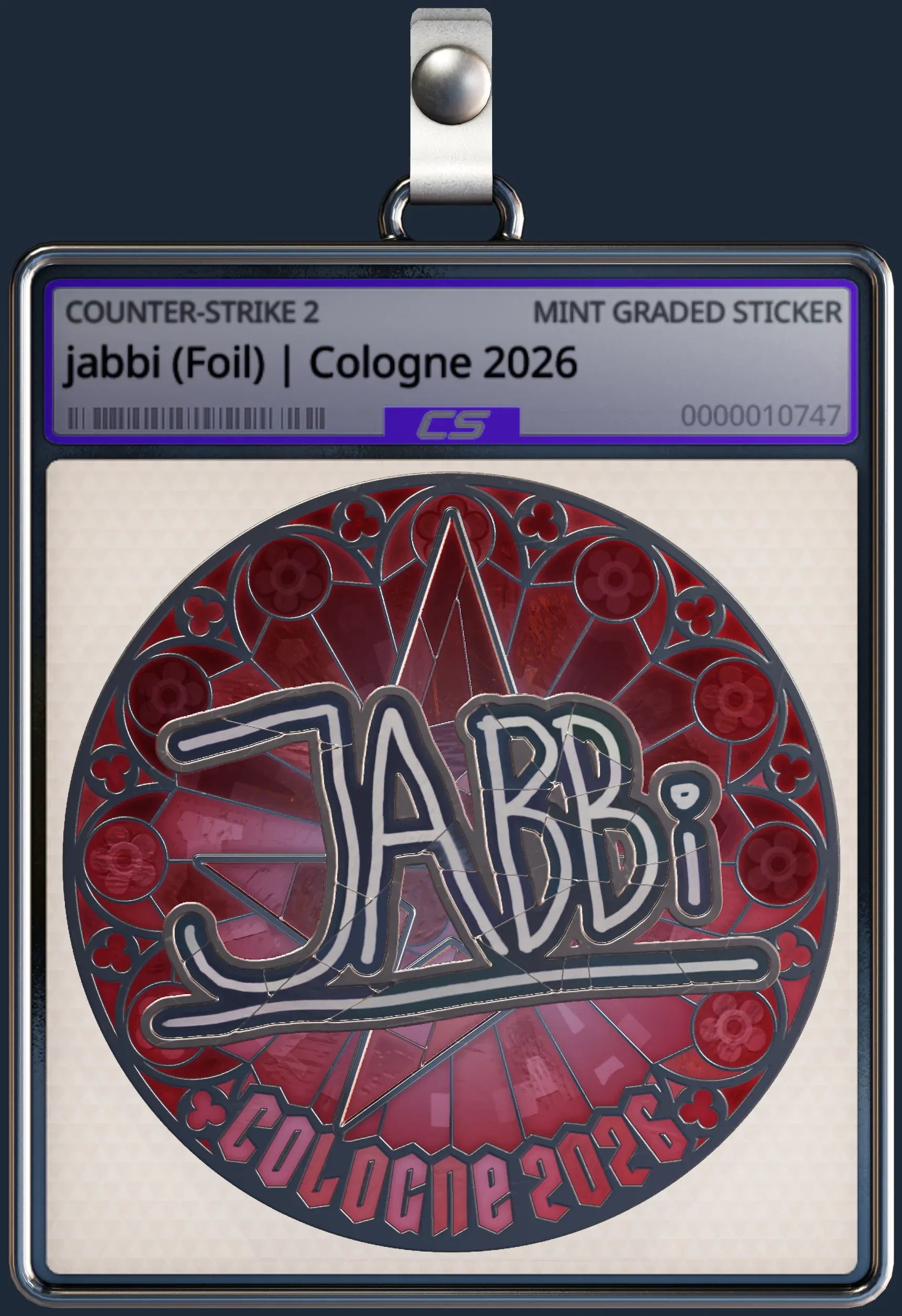 Sticker | jabbi (Foil) | Cologne 2026