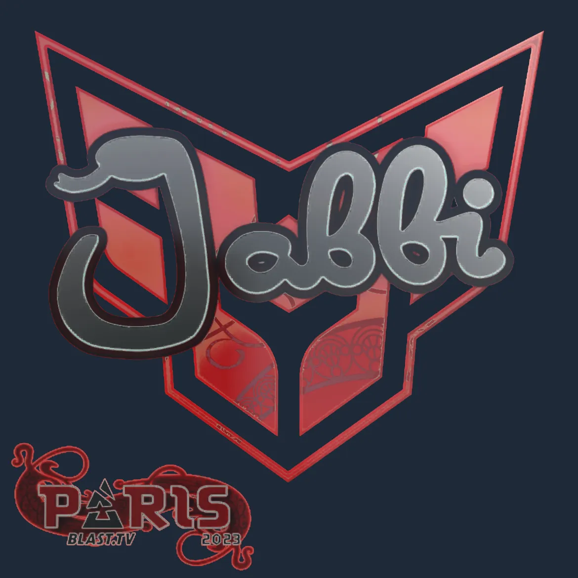 Sticker | jabbi (Holo) | Paris 2023