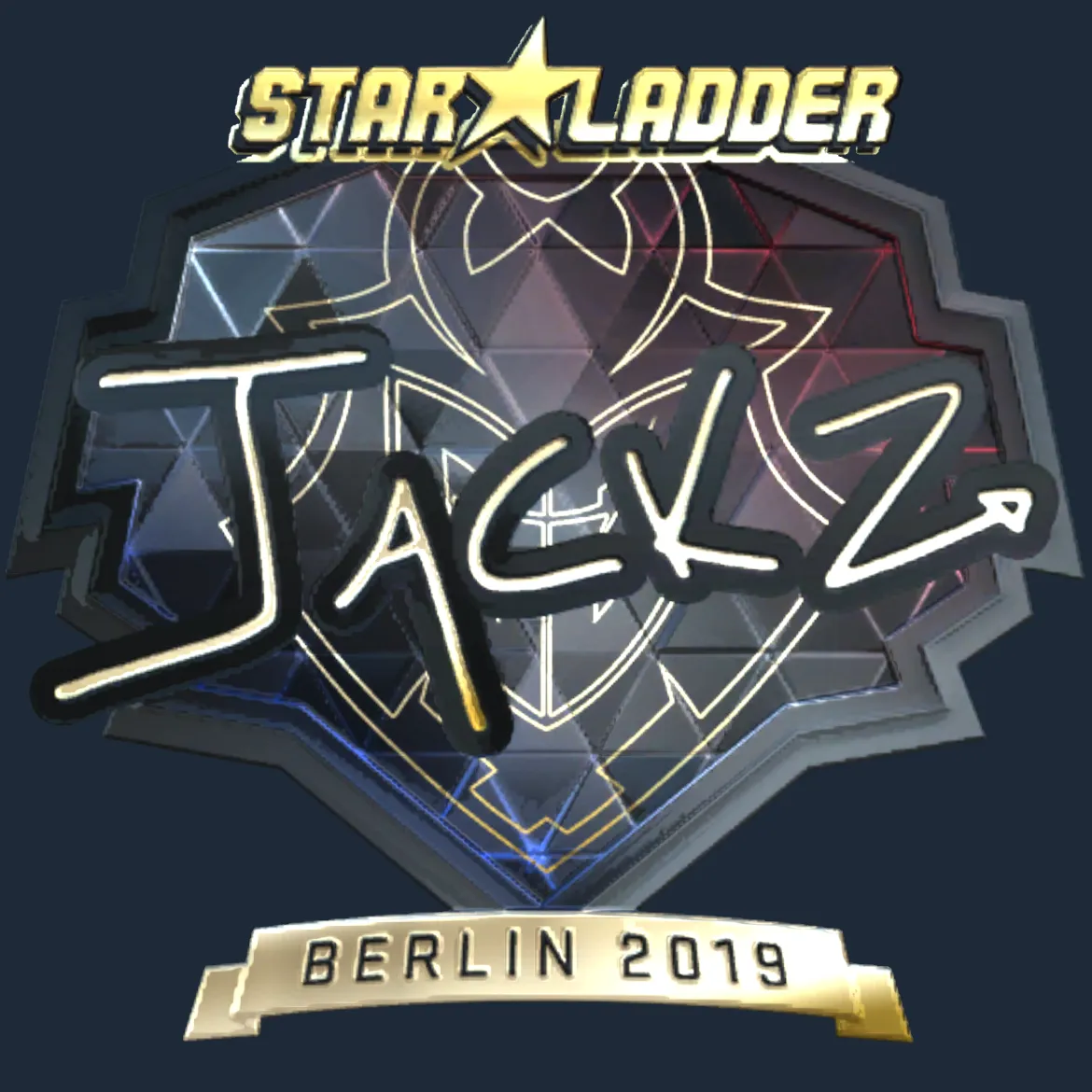 Sticker | JaCkz (Gold) | Berlin 2019