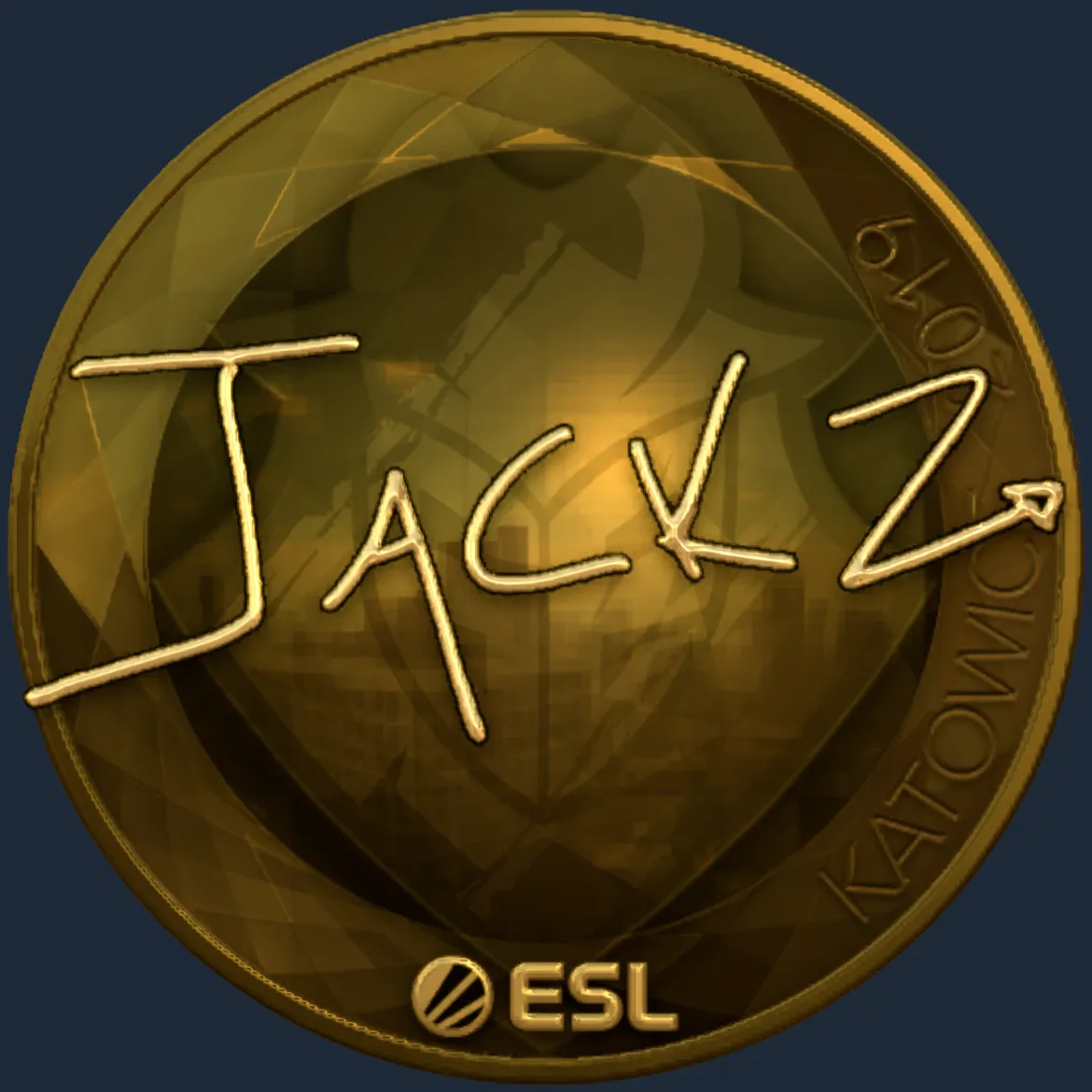Sticker | JaCkz (Gold) | Katowice 2019