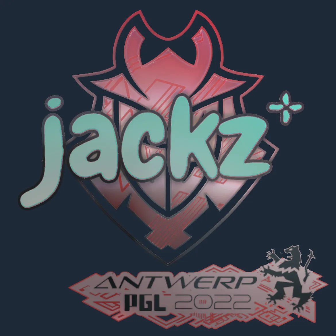 Sticker | JaCkz (Holo) | Antwerp 2022