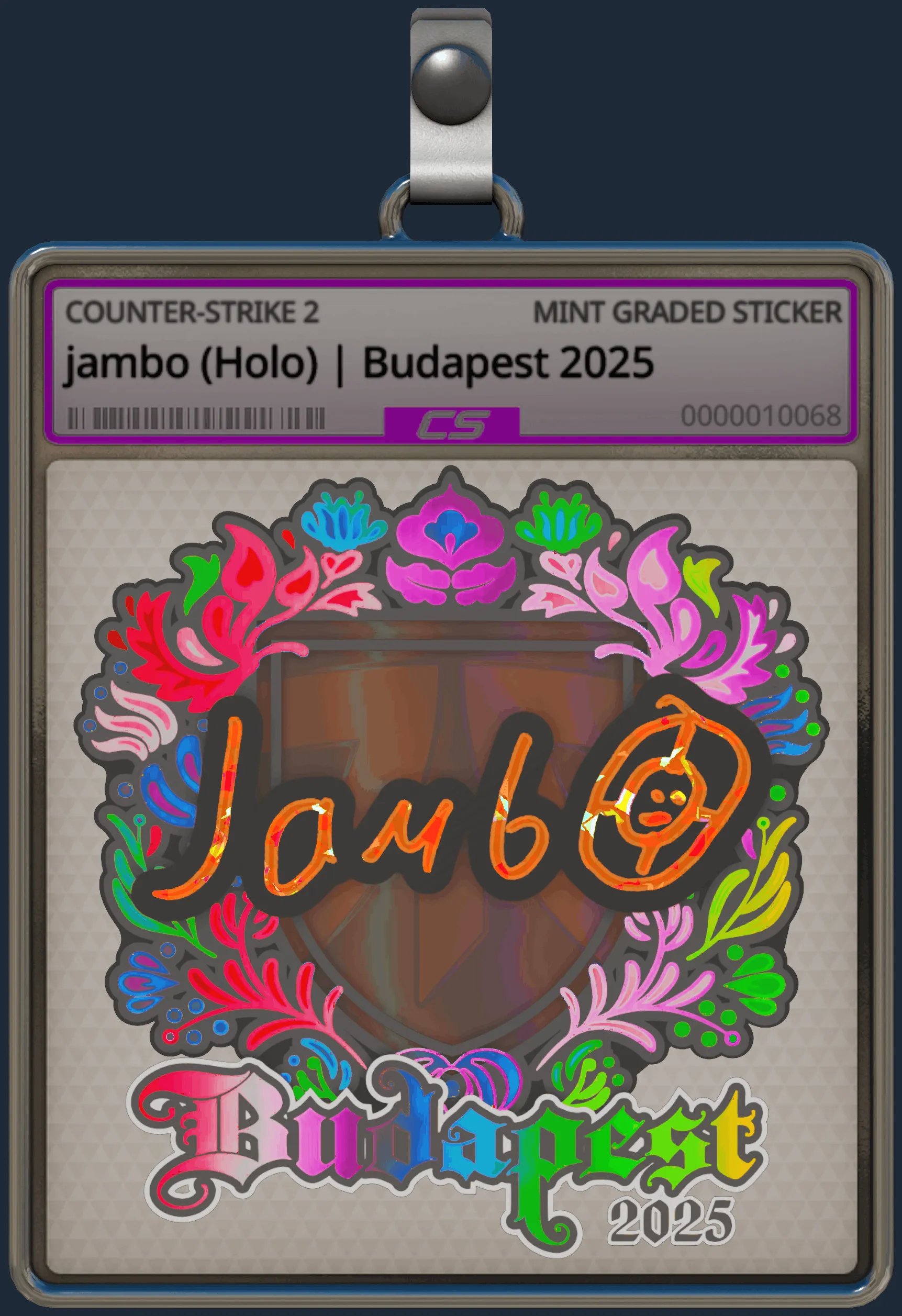 Sticker | jambo (Holo) | Budapest 2025