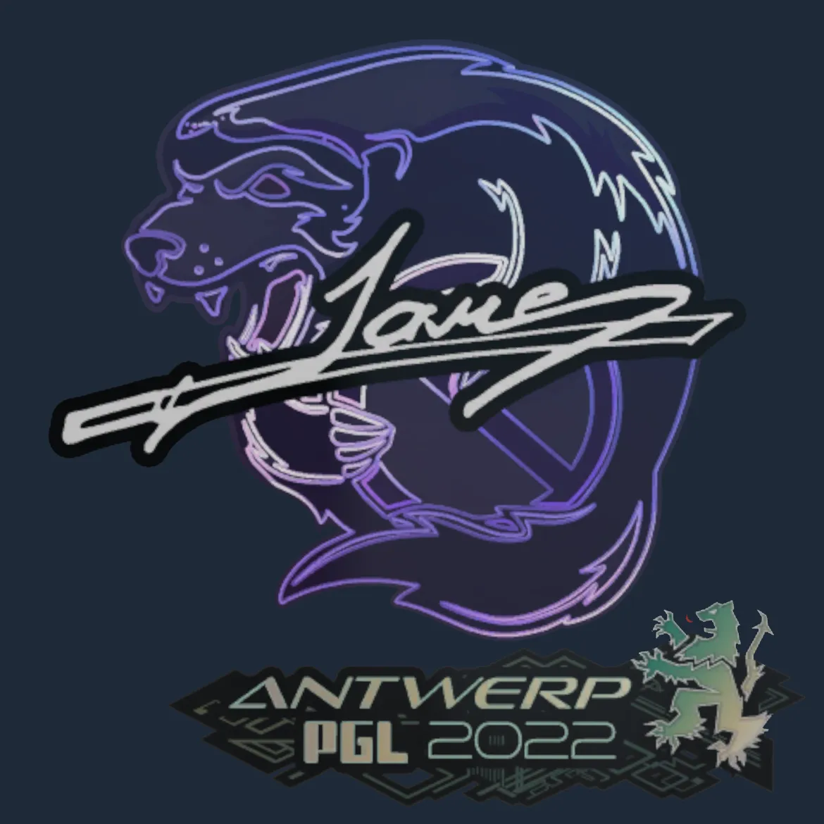 Sticker | Jame | Antwerp 2022