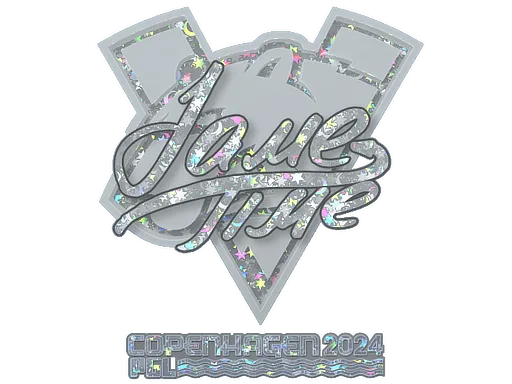 Sticker | Jame (Glitter) | Copenhagen 2024