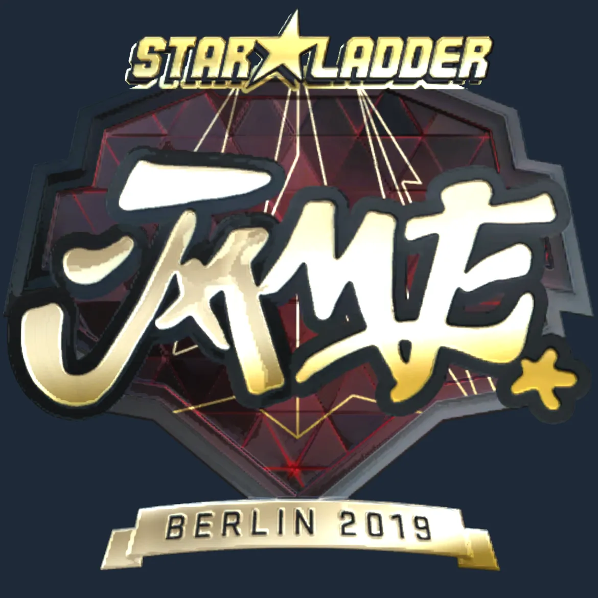 Sticker | Jame (Gold) | Berlin 2019