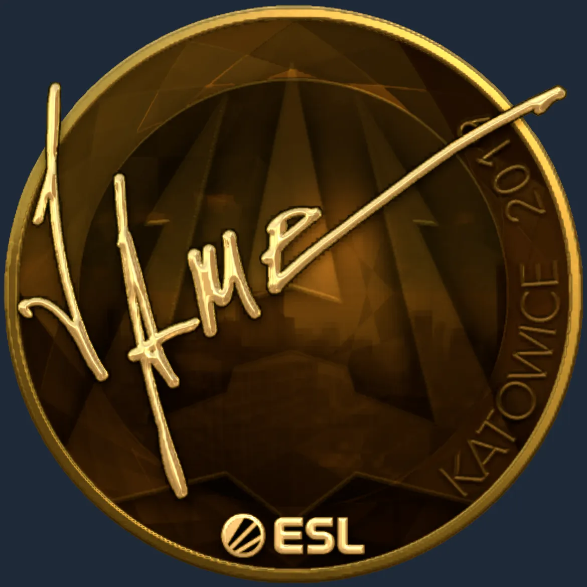Sticker | Jame (Gold) | Katowice 2019