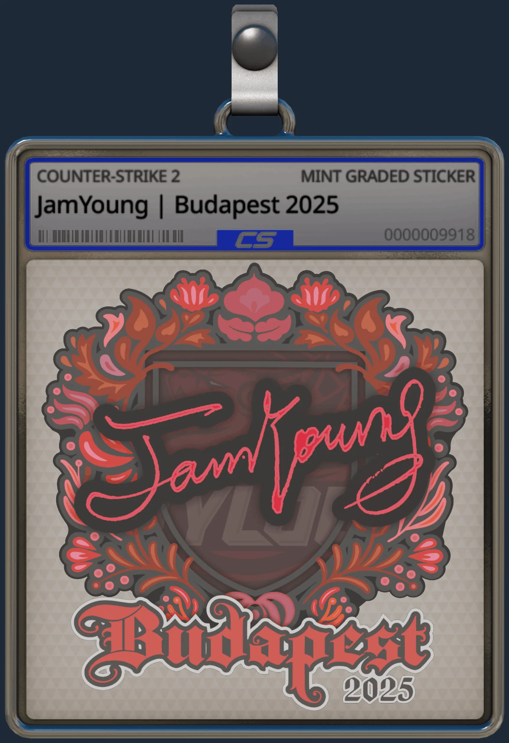 Sticker | JamYoung | Budapest 2025 Sticker | JamYoung | Budapest 2025