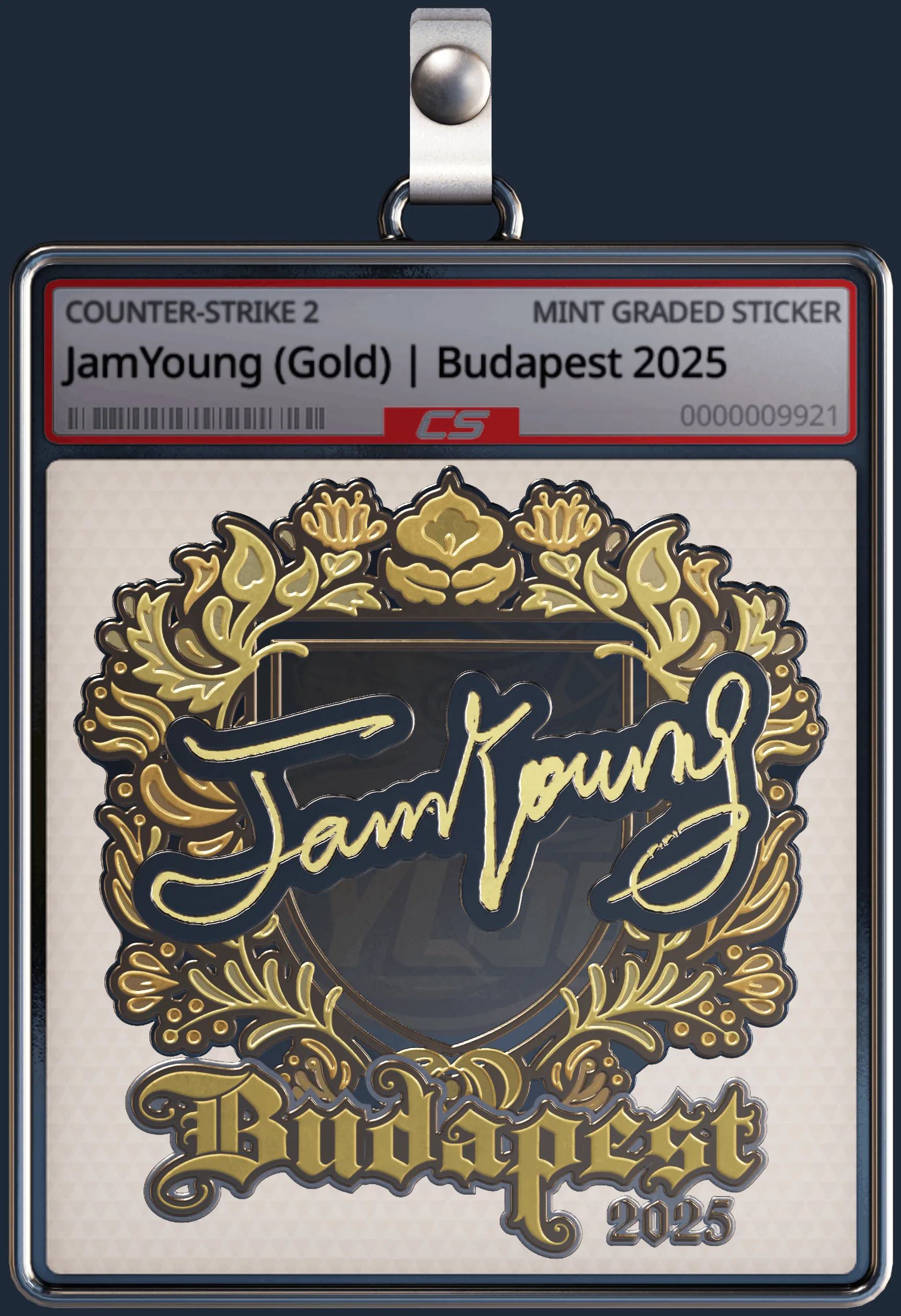 Sticker | JamYoung (Gold) | Budapest 2025