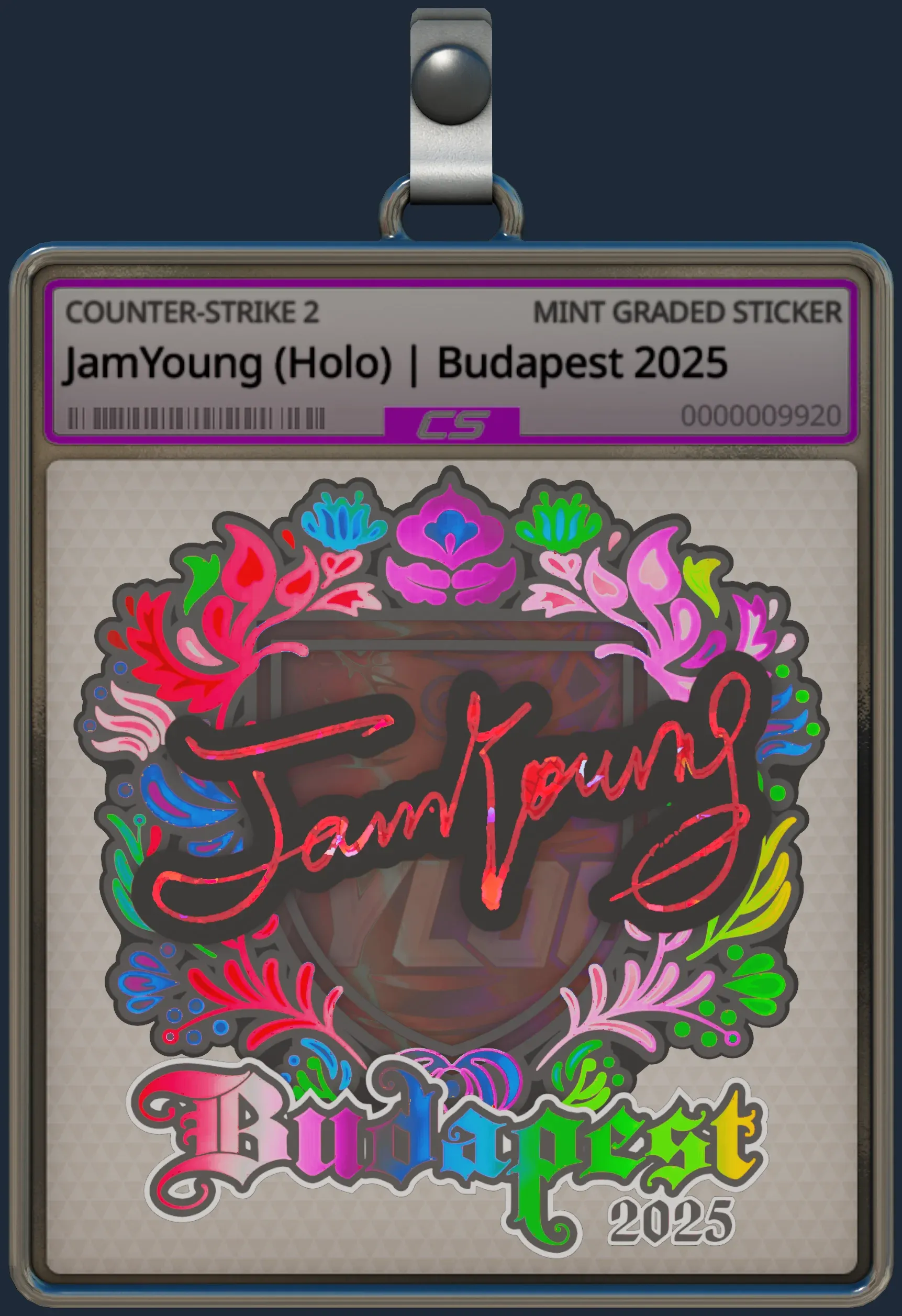 Sticker | JamYoung (Holo) | Budapest 2025