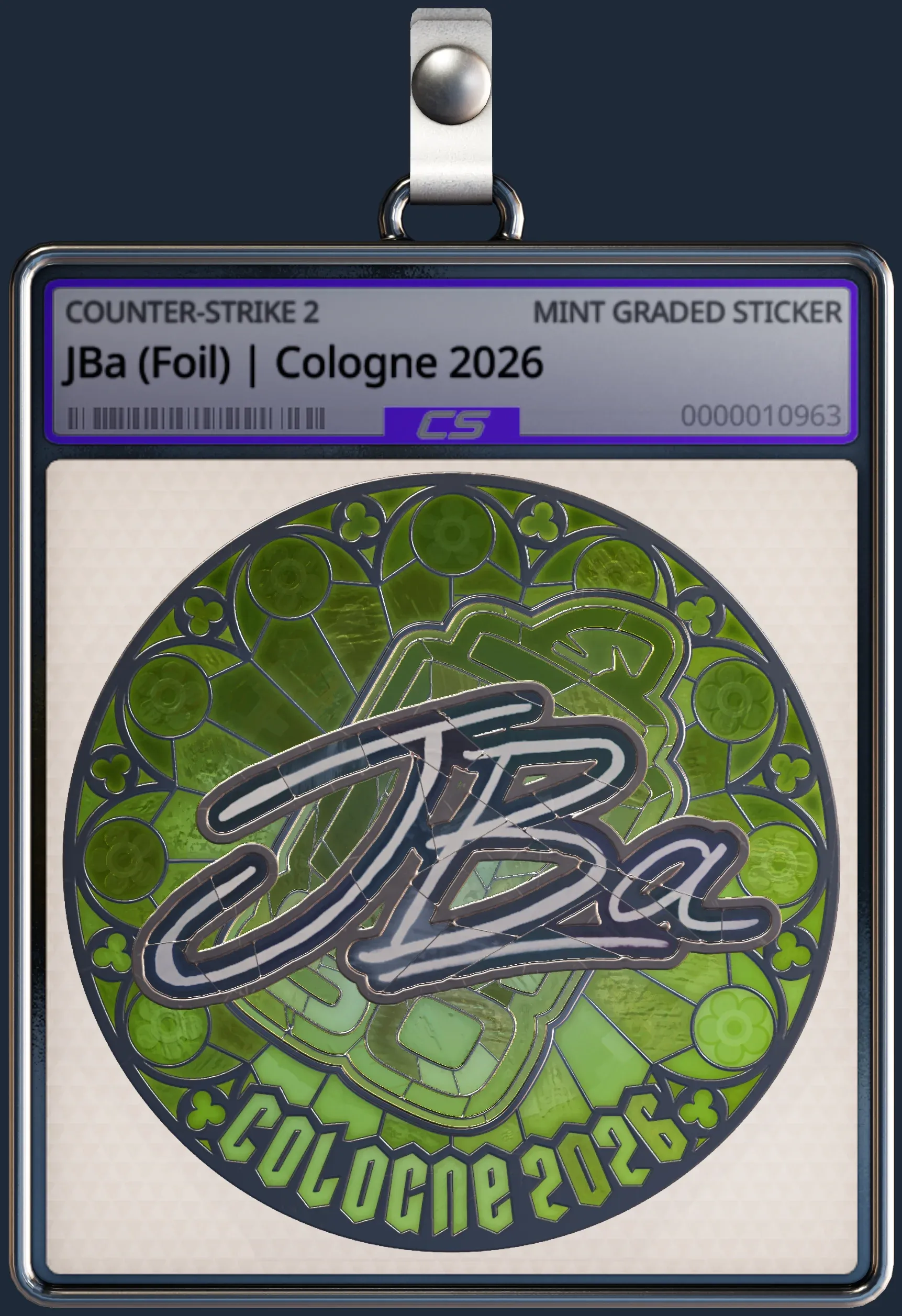 Sticker | JBa (Foil) | Cologne 2026 Sticker | JBa (Foil) | Cologne 2026