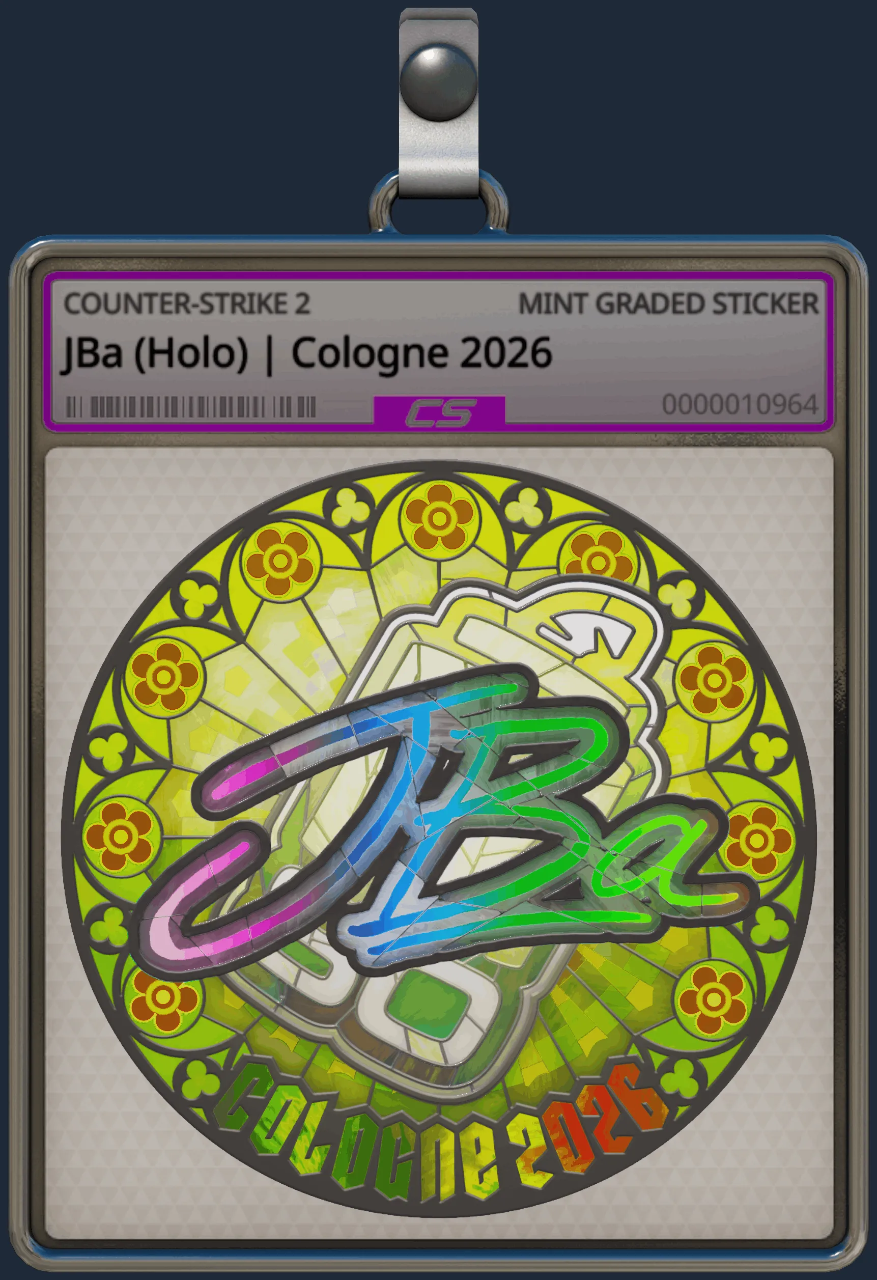 Sticker | JBa (Holo) | Cologne 2026 Sticker | JBa (Holo) | Cologne 2026