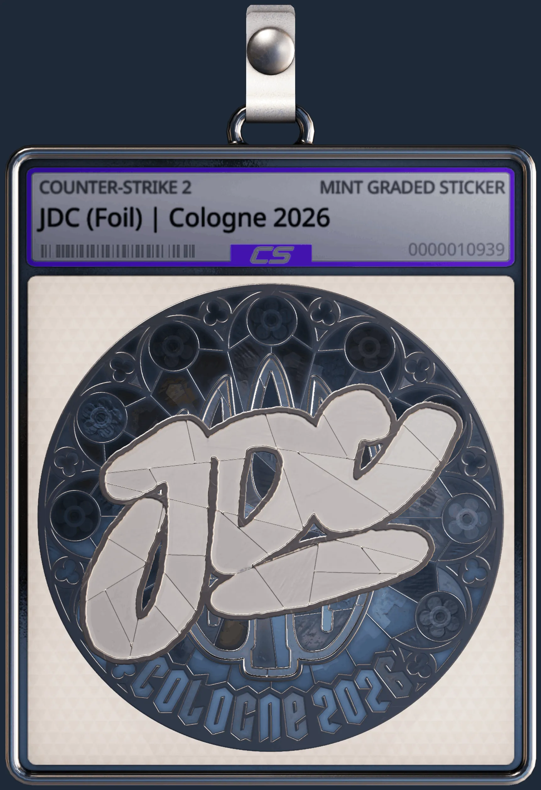 Sticker | JDC (Foil) | Cologne 2026