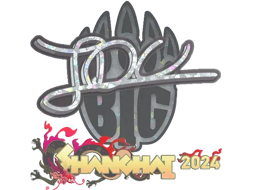 Sticker | JDC (Glitter) | Shanghai 2024