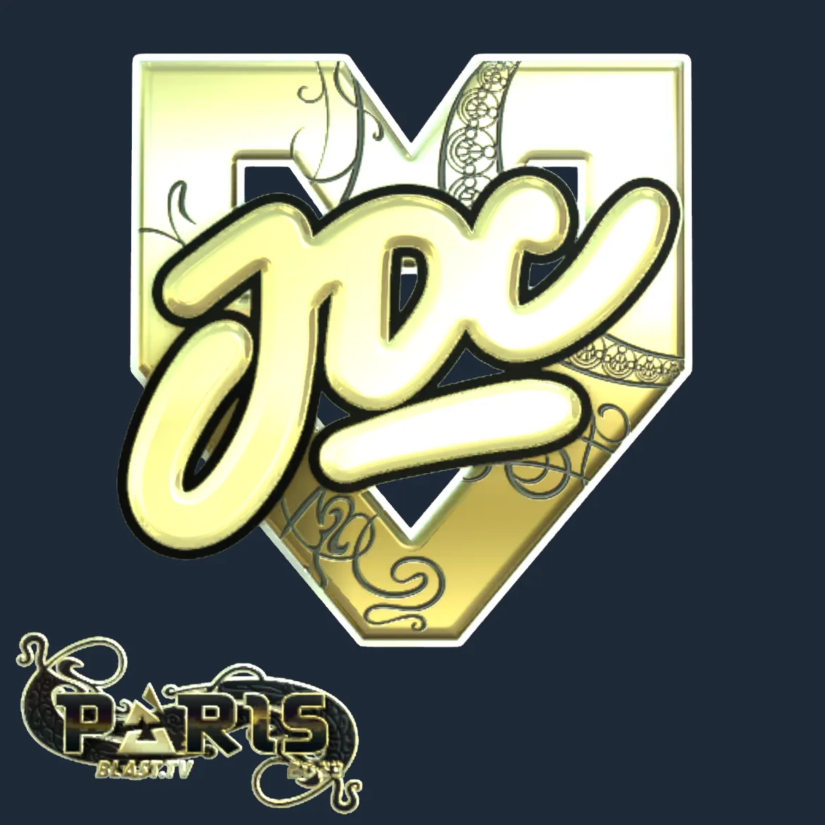 Sticker | JDC (Gold) | Paris 2023