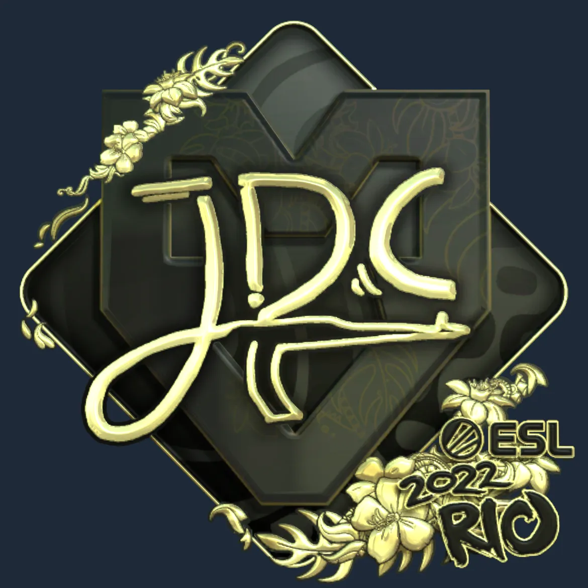Sticker | JDC (Gold) | Rio 2022