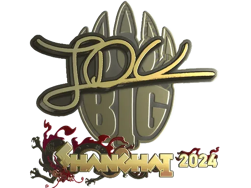 Sticker | JDC (Gold) | Shanghai 2024